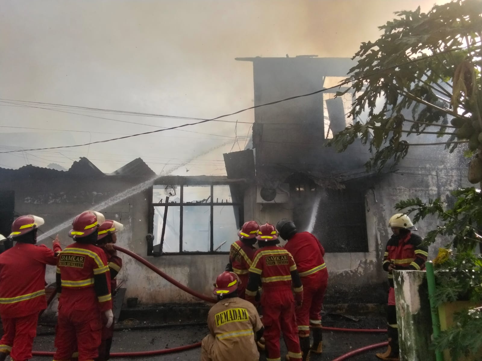 Awal 2026 Diwarnai Kebakaran, Rumah Warga di Pengantungan Ludes Dilalap Api