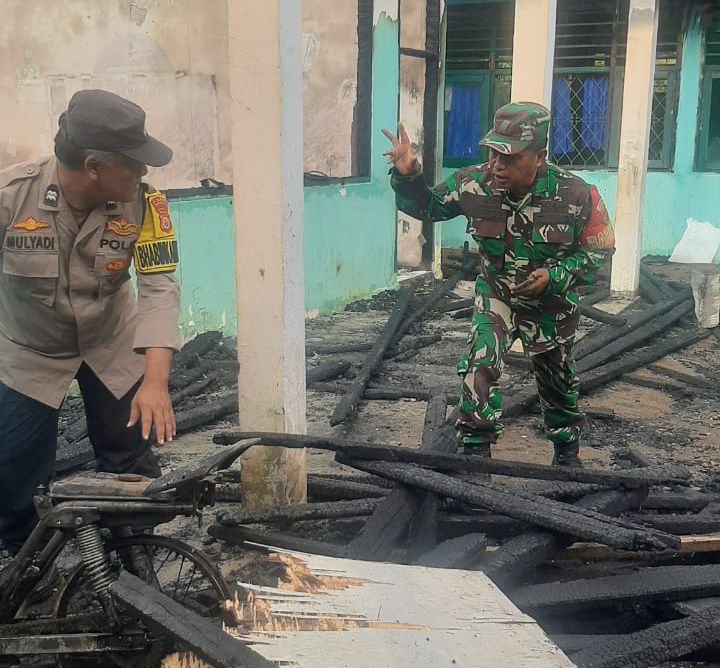 Gedung Sekolah MI di Mukomuko Terbakar Dini Hari, Kerugian Capai Ratusan Juta