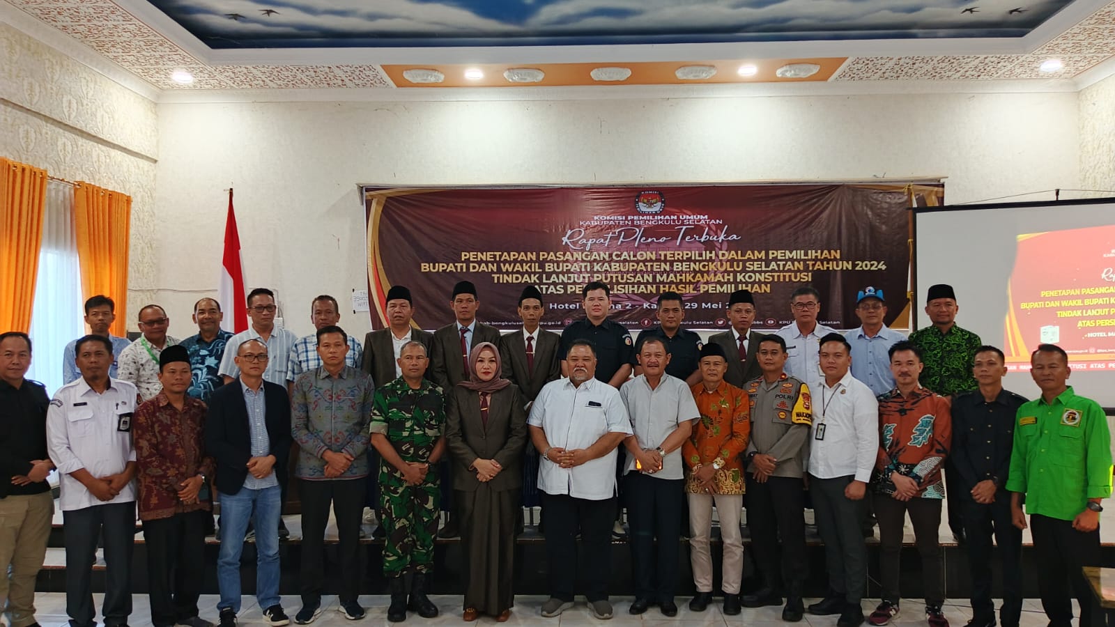 Rifa’i-Yevri Resmi Ditetapkan KPU Sebagai Bupati-Wakil Bupati Terpilih Bengkulu Selatan 2025-2030