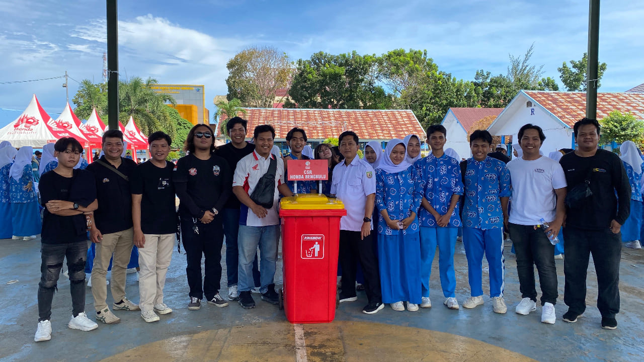 Paling Ditunggu! Honda Vario EduRide ST Ajak Pelajar SMAN 2 Kota Bengkulu #Cari_Aman dan Peduli Lingkungan