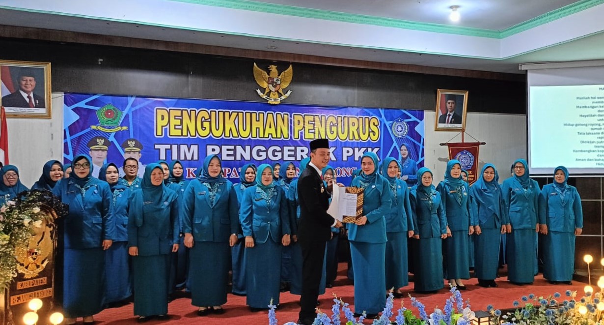 TP PKK Rejang Lebong 2025–2030 Resmi Dikukuhkan, Fokus Sinergi dan Pemberdayaan Keluarga