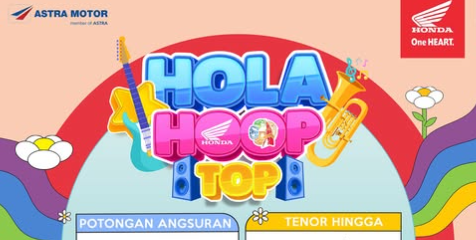 Hola Hoop Top Honda Bengkulu di SMKN 3, Tawarkan Potongan Angsuran dan Tenor Khusus Motor Matic!