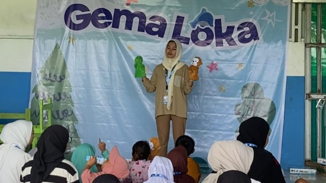 Gema Loka, Inisiatif Barbel untuk Meningkatkan Literasi Anak di Lokalisasi Pulau Baai Bengkulu