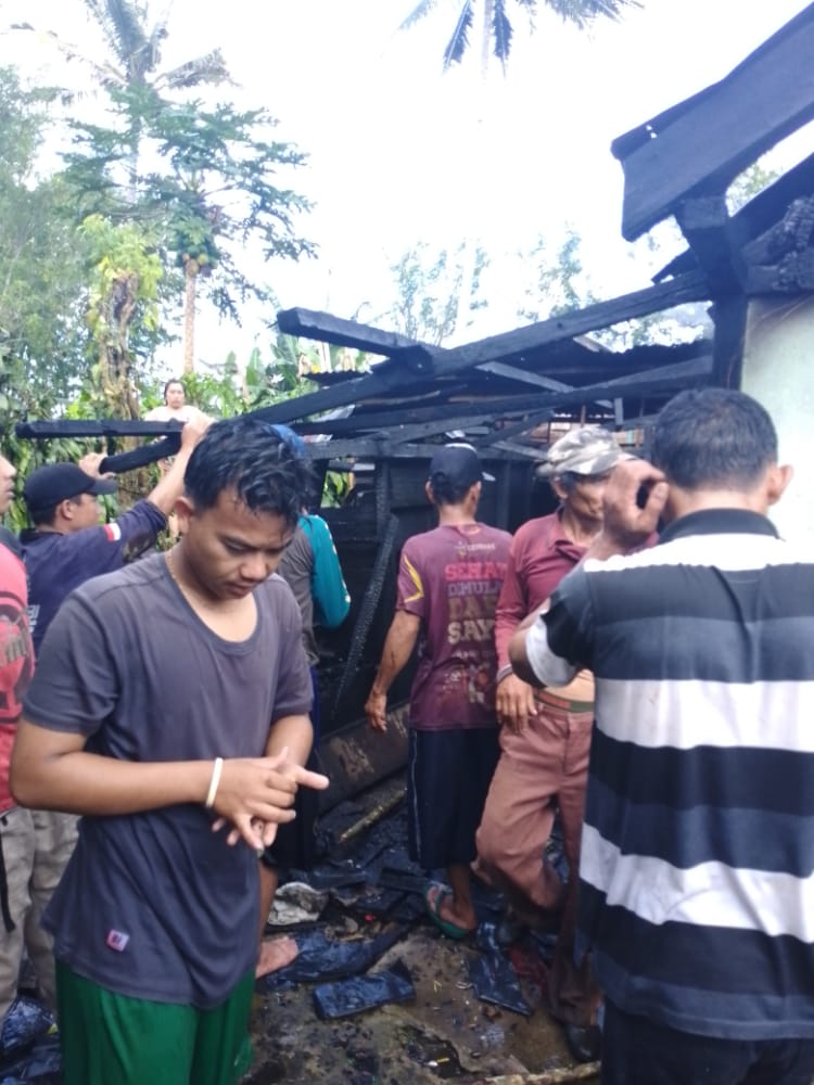 Kebakaran di Rejang Lebong, Dapur Rumah Warga Ludes