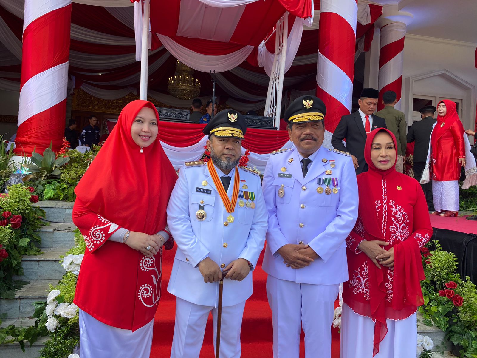 Khidmat di Balai Raya Semarak, Gubernur Helmi Hasan Ingatkan Pentingnya Solidaritas Sosial