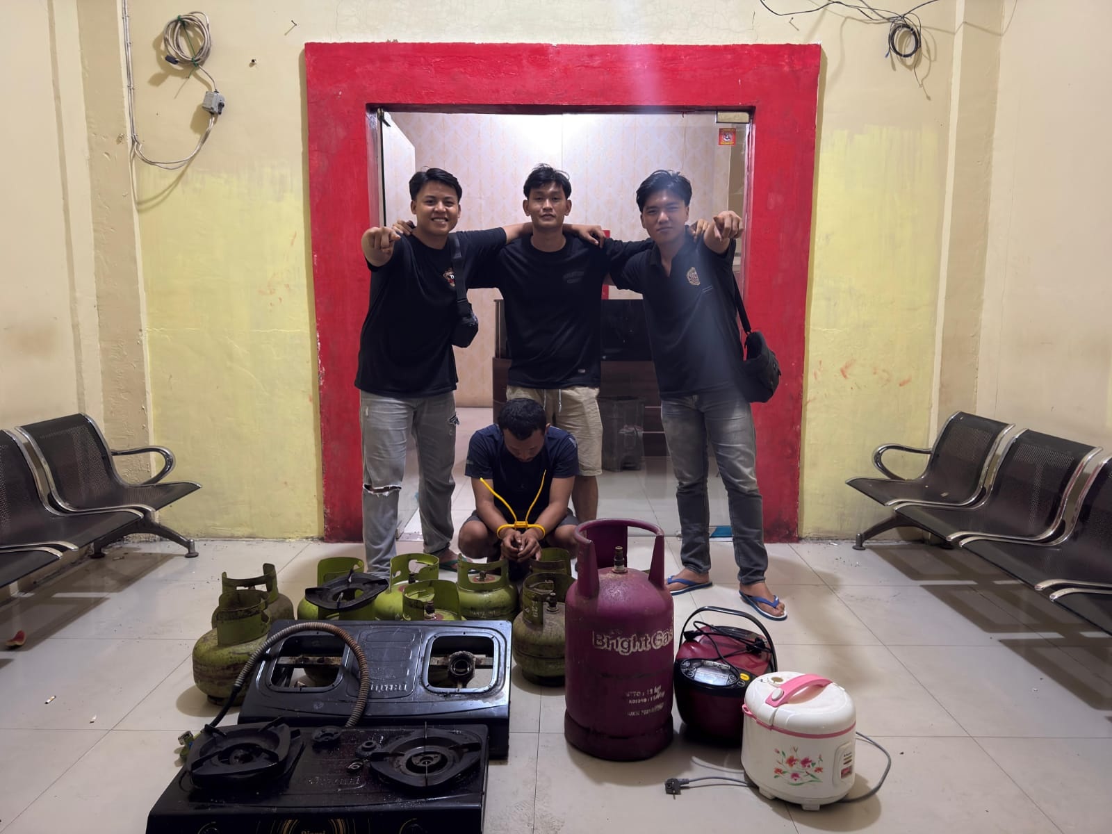 Spesialis Pencuri Tabung Gas dan Ayam di Kaur Akhirnya Tertangkap, Sudah Beraksi Belasan TKP