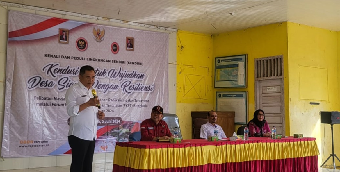 BNPT dan FKPT Bengkulu Gelar Kenduri untuk Wujudkan Desa Siaga dengan Resiliensi