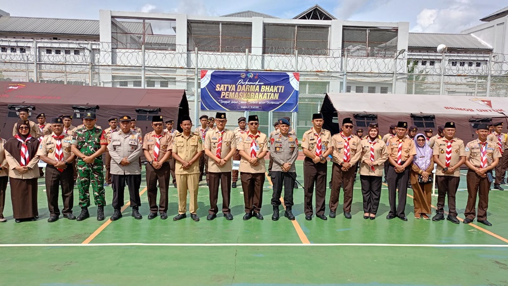  Perkemahan Satya Dharma Bhakti Pemasyarakatan, Warga Binaan Ditempa Jadi Patriot Bangsa