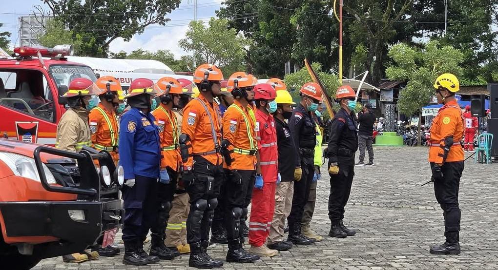 Antisipasi Cuaca Ekstrem, Basarnas Bengkulu Siagakan 64 Personel Hingga Tahun Baru