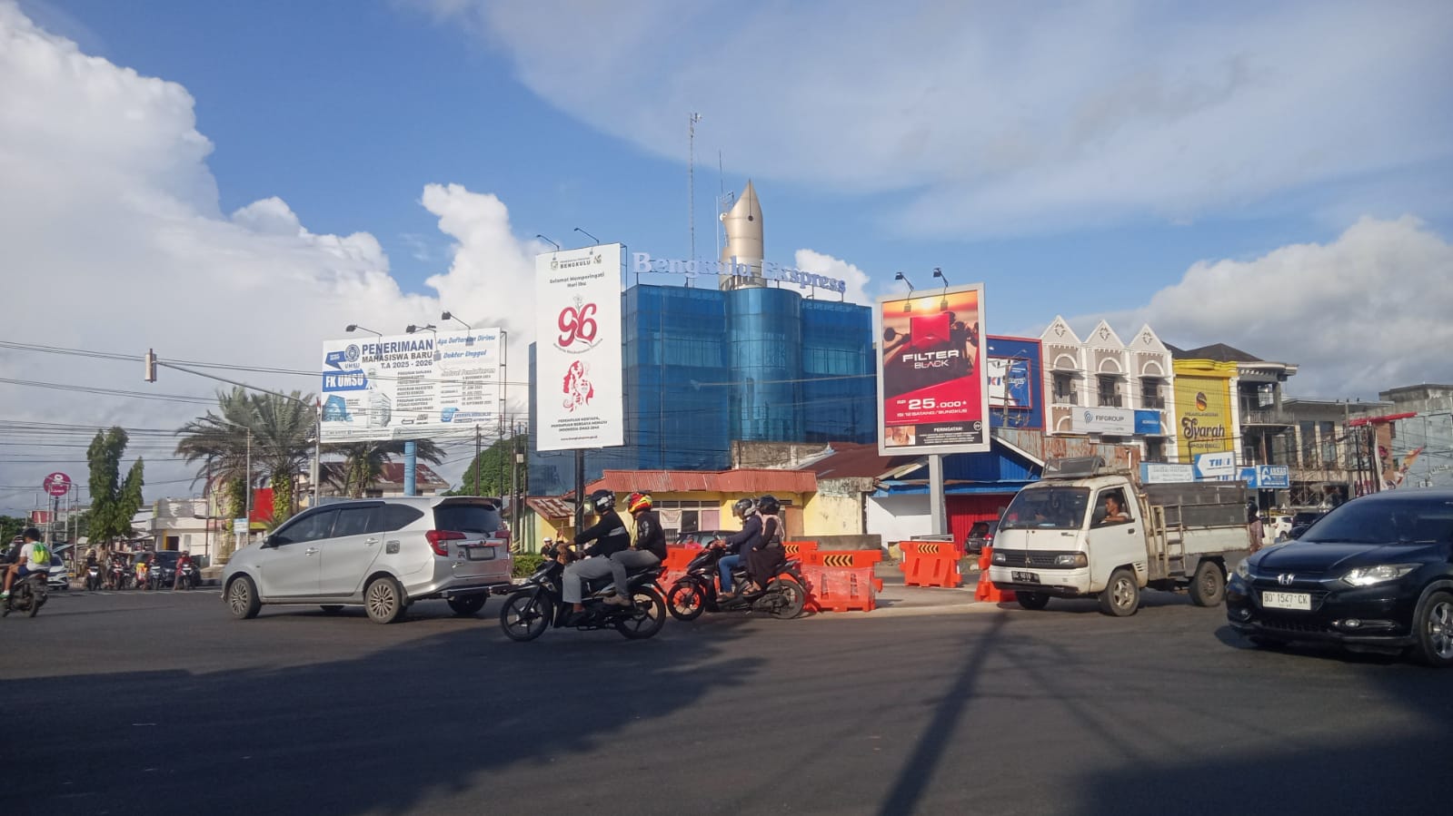 Kurangi Macet di Simpang Skip, Pemkot Bengkulu Pindahkan Tugu Tabot ke Pinggir Jalan