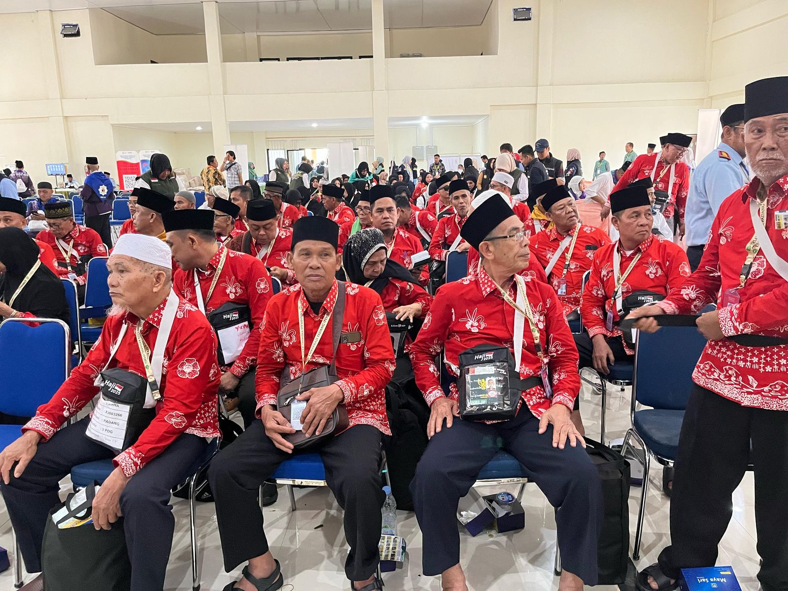 423 Jemaah Haji Kloter Pertama Bengkulu Tiba di Asrama, Siap Berangkat Menuju Tanah Suci