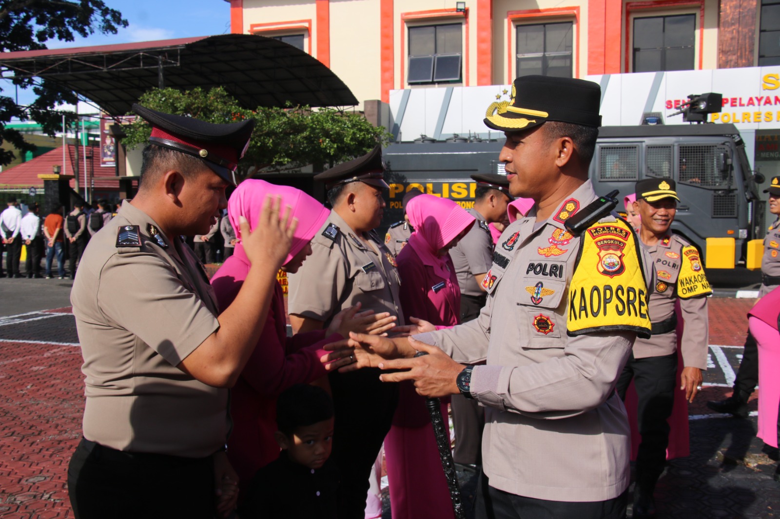 32 Personil Polres Rejang Lebong Naik Pangkat, Kapolres Pesankan Ini