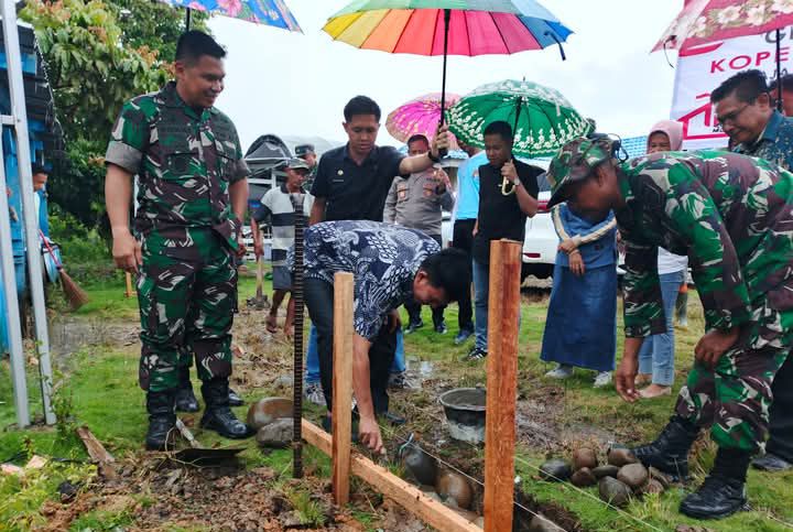 Pembangunan Gerai Koperasi Merah Putih di Mukomuko Dikebut, Progres Capai 25 Persen