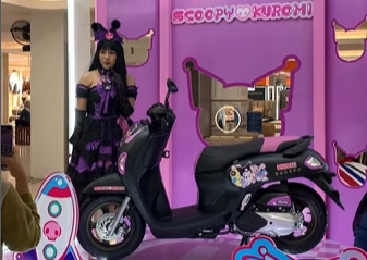 Honda Scoopy x Kuromi Edisi Terbatas Hadir di Bengkulu, Tampil Lucu, Unik, dan Penuh Gaya! 