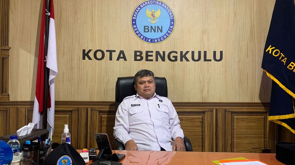 BNN Kota Bengkulu Gencarkan Razia, 68 Orang Jalani Rehabilitasi Narkoba