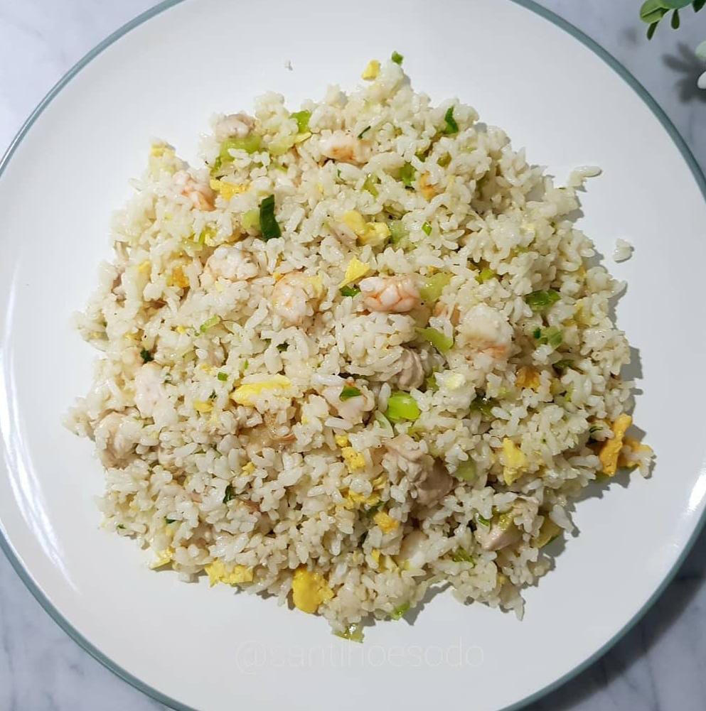 Menu Andalan Anak Kost, Resep Nasi Goreng Putih yang Nikmat dan Menggugah Selera