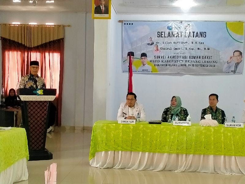 Akreditasi RSUD Rejang Lebong Menuju Paripurna, Komitmen Tingkatkan Pelayanan