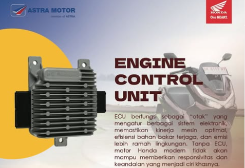 ECU, Si Otak Canggih di Motor Honda yang Bikin Irit dan Responsif