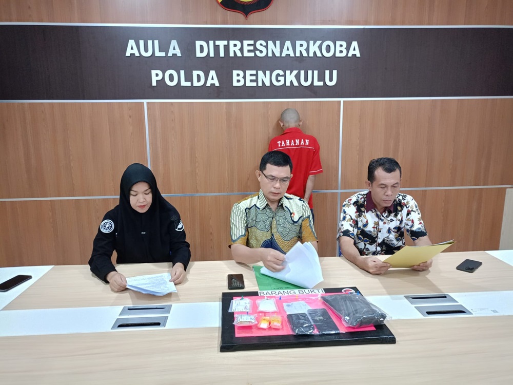 Kembali Beraksi, Residivis Narkoba Ditangkap dengan 54 Paket Sabu