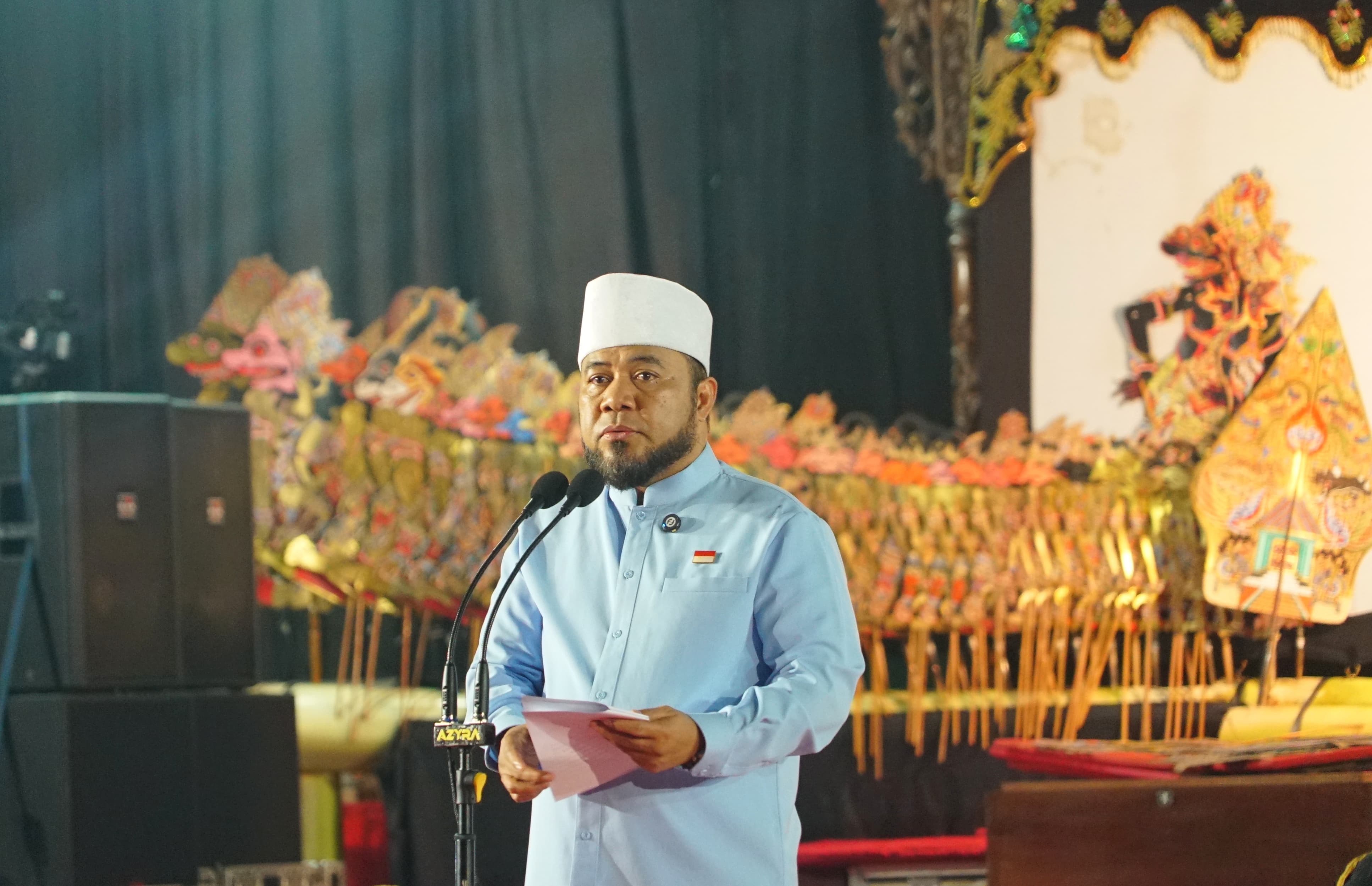 Gubernur Helmi Hasan Resmi Buka Pagelaran Wayang Kulit PMJB, Angkat Nilai Sejarah dan Kebangsaan