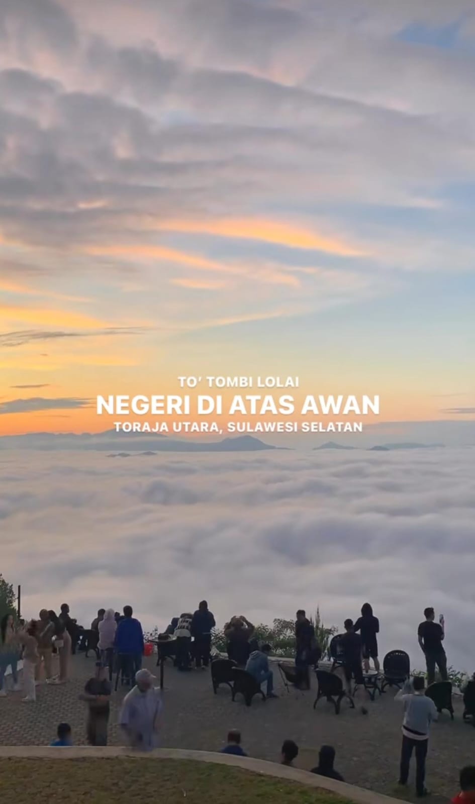 Menikmati Indahnya Pesona Negeri Diatas Awan Toraja, Destinasi Wisata 1.300 Mdpl