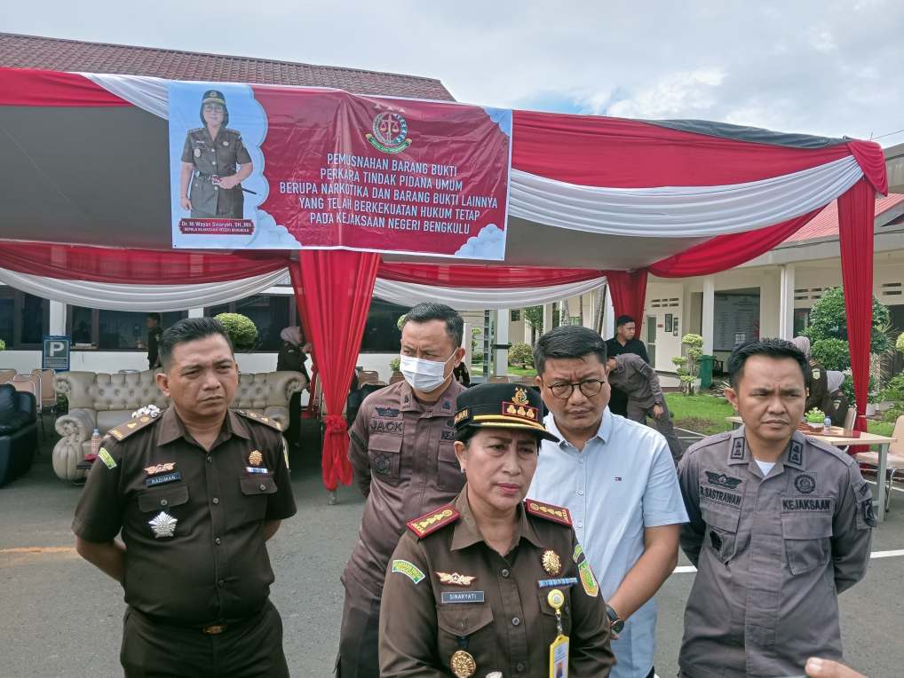 Tegas dan Transparan, Kejari Bengkulu Tuntaskan 104 Perkara Pidana Umum