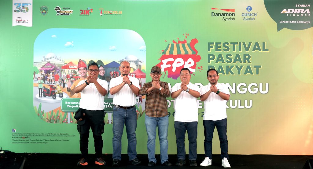 Sinergi Tiga Lembaga Keuangan Syariah Wujudkan Pemberdayaan Ekonomi Lewat Festival Pasar Rakyat Bengkulu