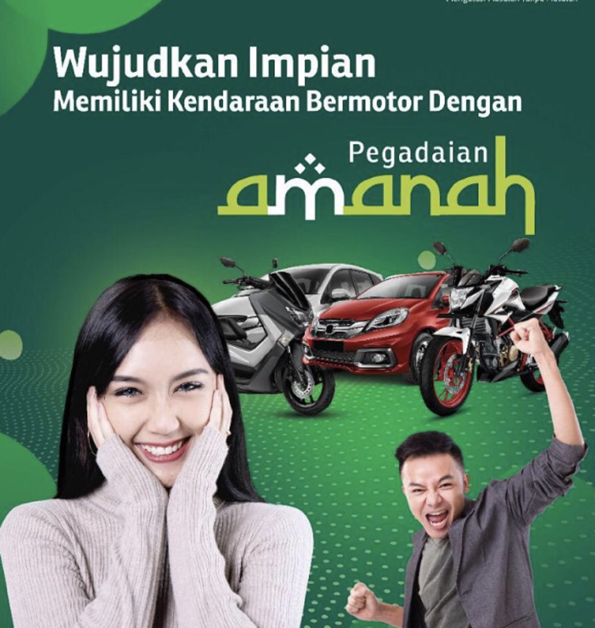 2 Tahun Kerja, Ajukan Pembiayaan di Amanah Pegadaian, Anda Bisa Miliki Mobil Impian !