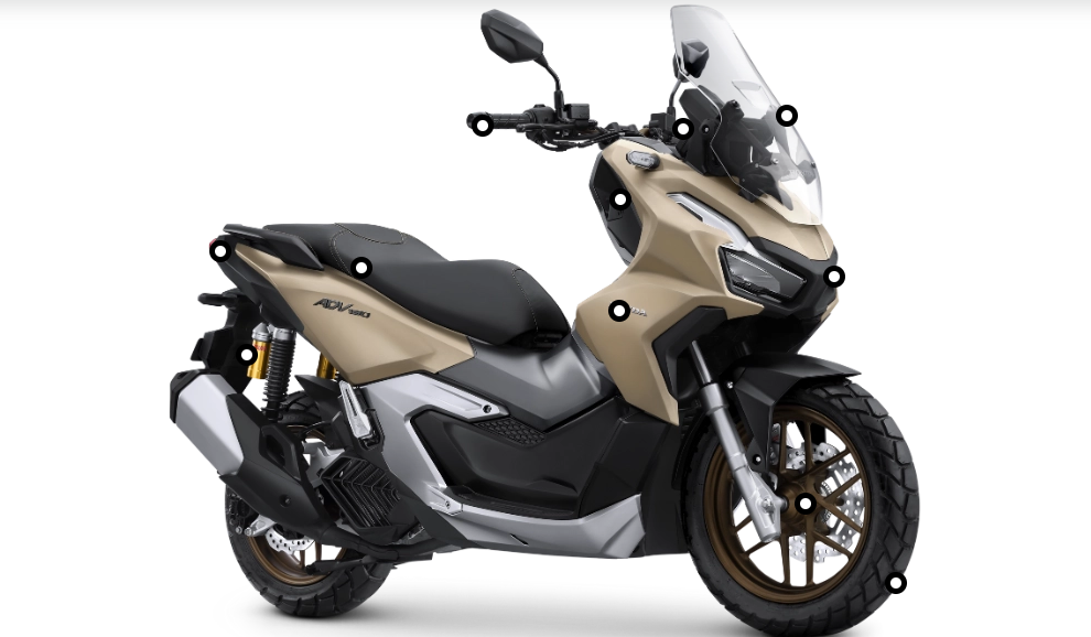 Pilihan Varian Warna Honda ADV 160 Tipe CBS: Gaya dan Karakter yang Menarik