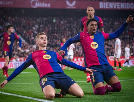 Barcelona Mendekat ke Puncak La Liga Usai Hancurkan Sevilla 4-1