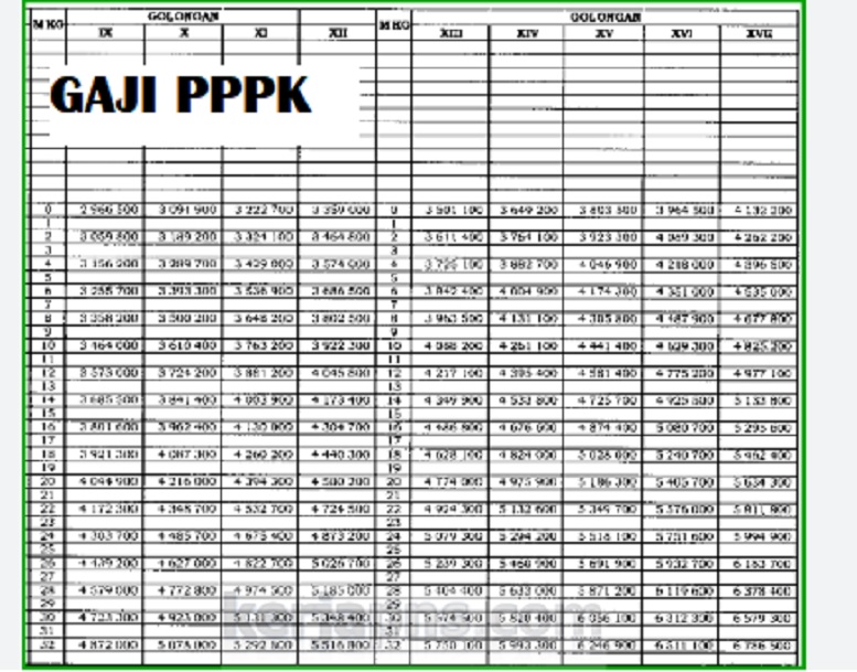 SELAMAT! PPPK Resmi Bisa Naik Gaji, Ini Aturannya Lengkapnya, Makin ...