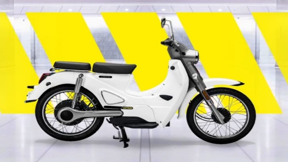 WOW! Sepeda Motor Listrik Motron Cubertino Bagai Titisan Honda Super Cub di Era Modern 