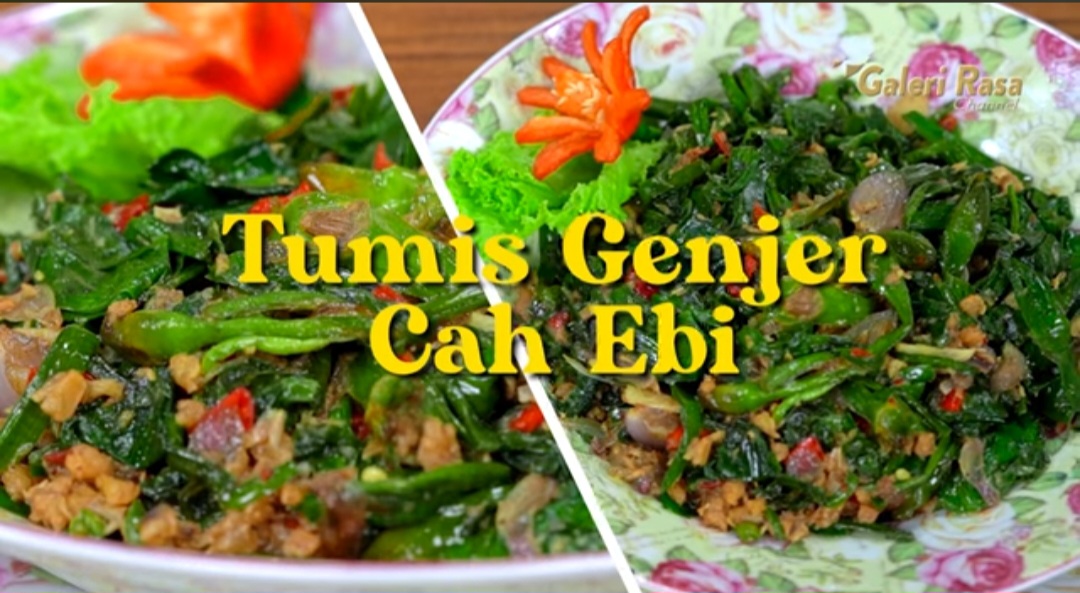 Resep Tumis Genjer Cah Ebi Ala Chef Rudy Choirudin, Sajian Lezat Tanpa Rasa Pahit