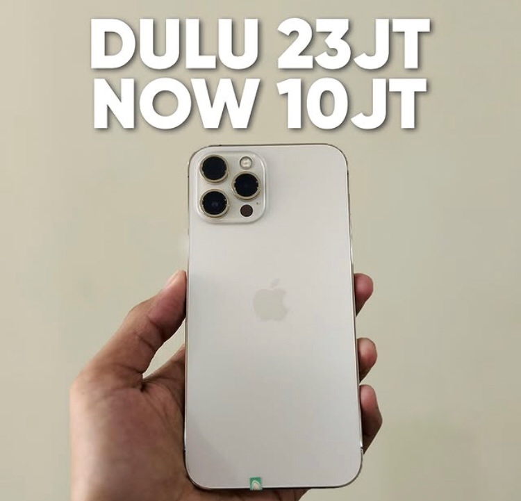 Dulu 23JT Sekarang 10JT, Kenapa Harga iPhone 12 Pro Bisa Turun Drastis? Ternyata Karena Ini