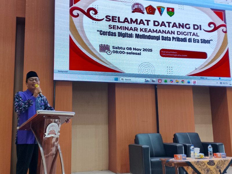 Menwa UIN FAS Bengkulu Gelar Seminar 'Cerdas Digital' untuk Tangkal Ancaman Siber dan Lindungi Data Pribadi