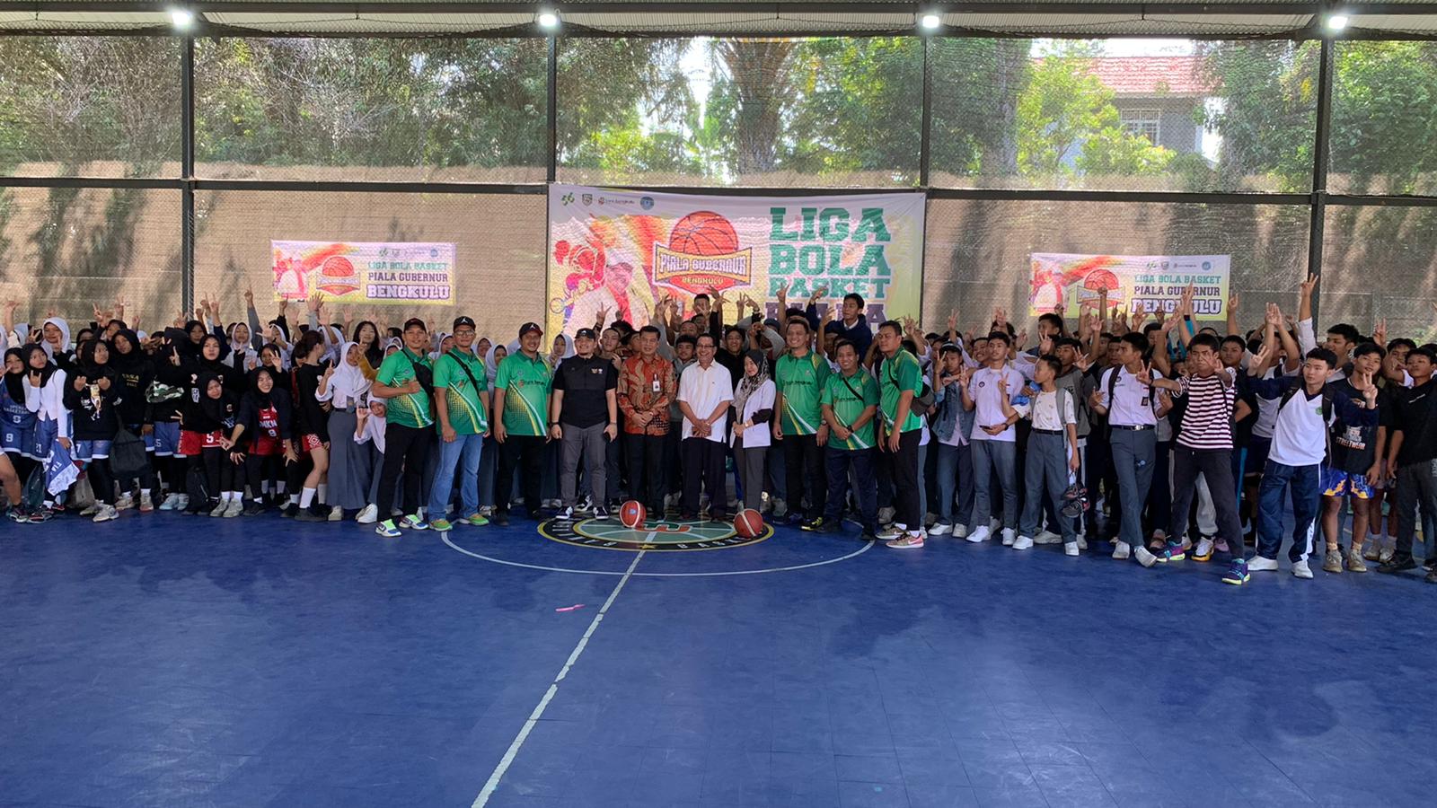 Liga Basket Memperebutkan Piala Gubernur Bengkulu Bergulir, Simak Tanggal Pelaksanaannya