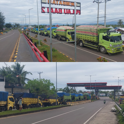Terungkap! 2 Faktor Utama Antrean Panjang Truk Batubara Berhari-hari Menuju Pelabuhan Pulau Baai Bengkulu
