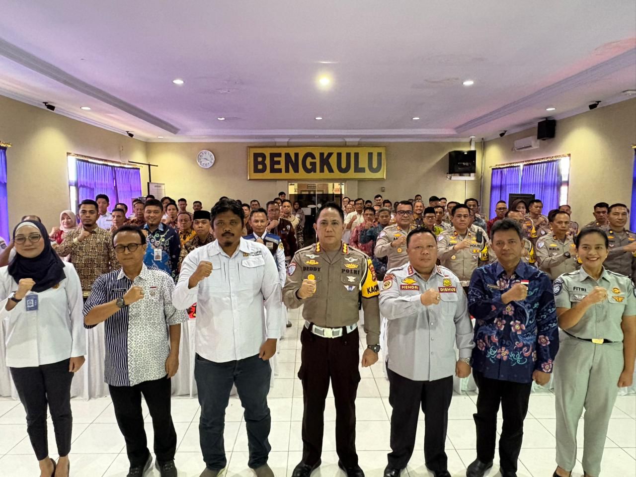 Polda Bengkulu Matangkan Pengamanan Nataru 2025–2026, Ditlantas Gelar Rakor 5 Pilar Lalu Lintas