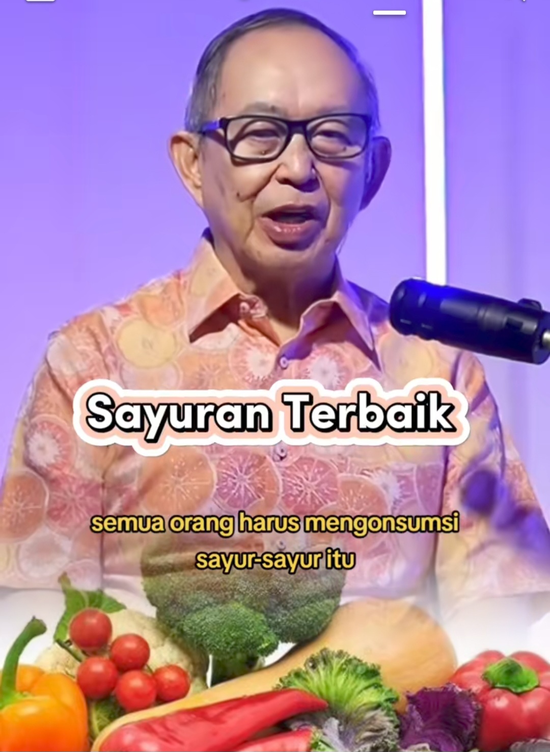 Dokter Hans Tandra Beberkan Deretan Manfaat Sayur untuk Kesehatan Tubuh, Ternyata Sepenting Ini!