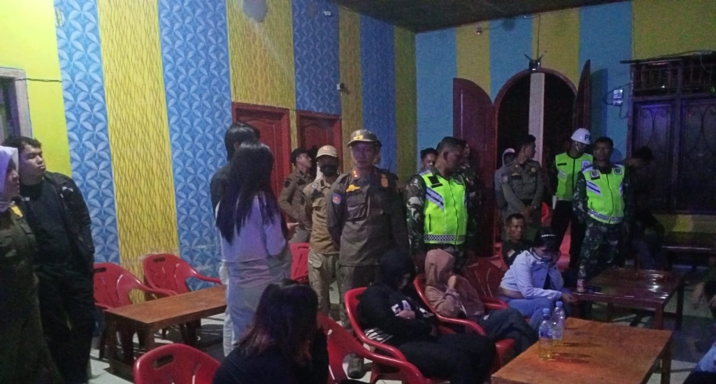 Razia Hotel hingga Losmen, Belasan Pasangan Tidak Sah Terciduk Petugas Gabungan, Total 27 Orang Diamankan