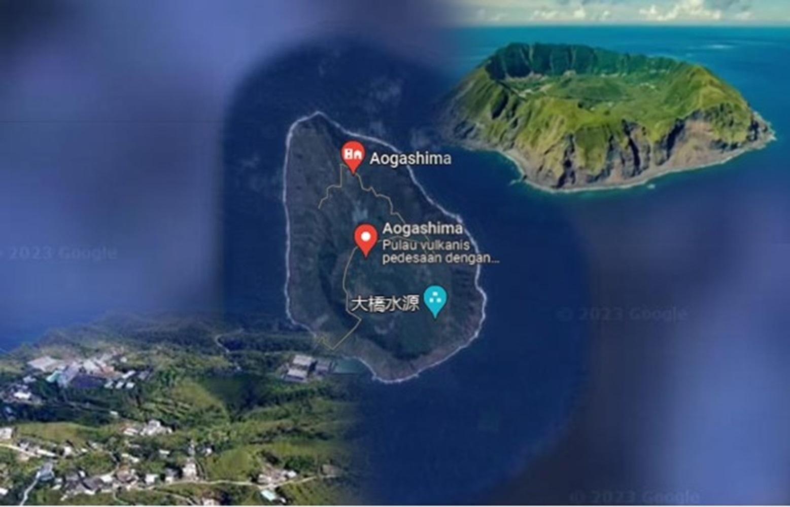 Aogashima, Melihat Kehidupan Desa di Kawah Gunung Berapi Aktif Jepang 