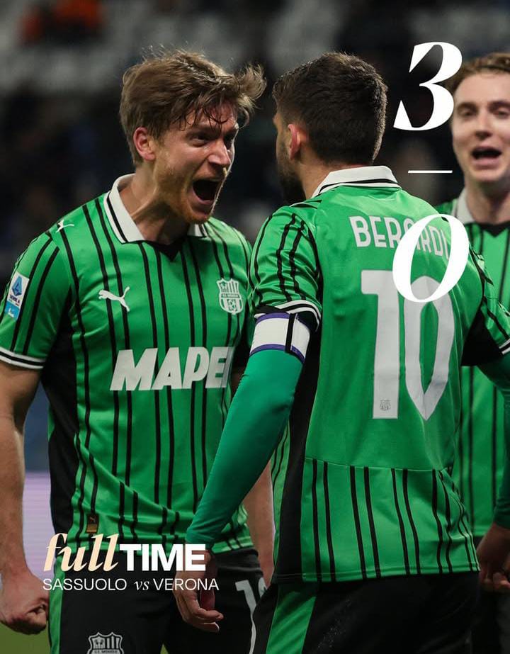 Tembok Kokoh Jay Idzes Bantu Sassuolo Bantai Verona 3-0
