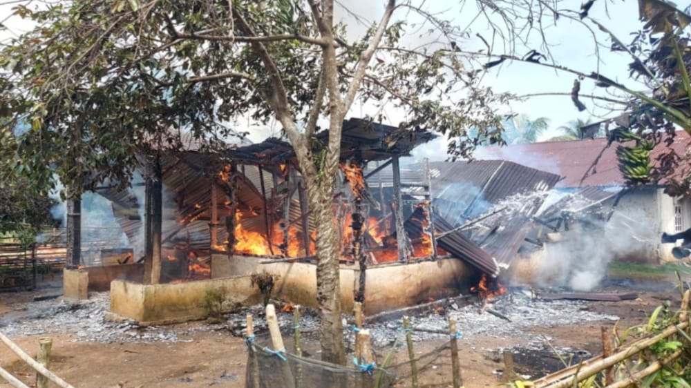 Kebakaran di Bengkulu Tengah, 1 Unit Rumah Beserta Isinya Ludes Dilalap Api