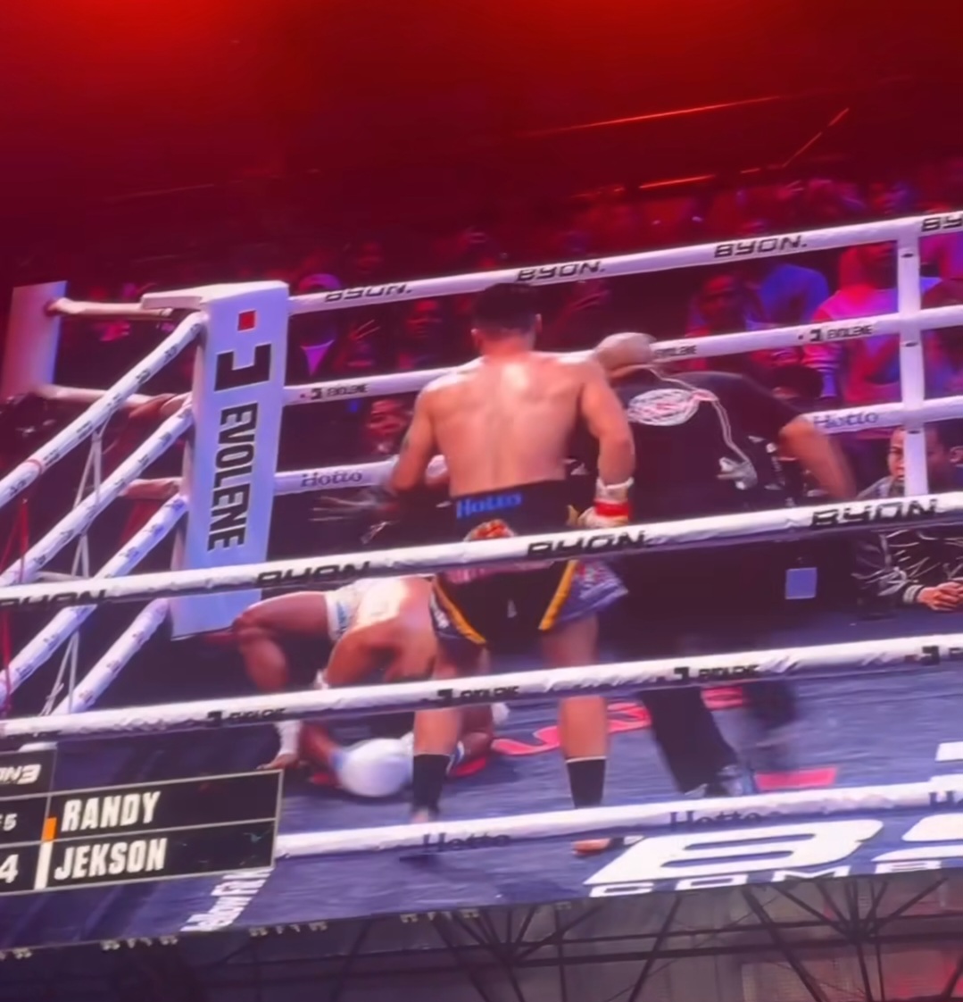 Randy Pangalila Vs Kkajhe, Ini Hasil Pertandingan Byon Combat Vol 3, Menang TKO