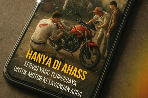 Servis Rutin di AHASS, Cara Tepat Rawat Motor Honda Tetap Awet dan Aman