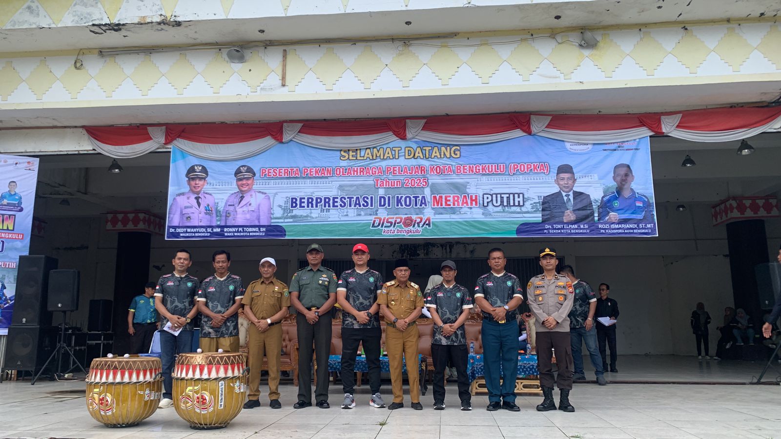 POPKA 2025 Resmi Dibuka, Ratusan Pelajar Bengkulu Siap Bertanding di 10 Cabor