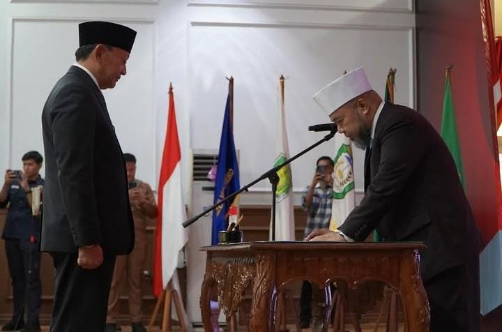 Sugimulyo Resmi Jabat Kepala BPKP Bengkulu, Gubernur Harap Sinergi Terus Diperkuat