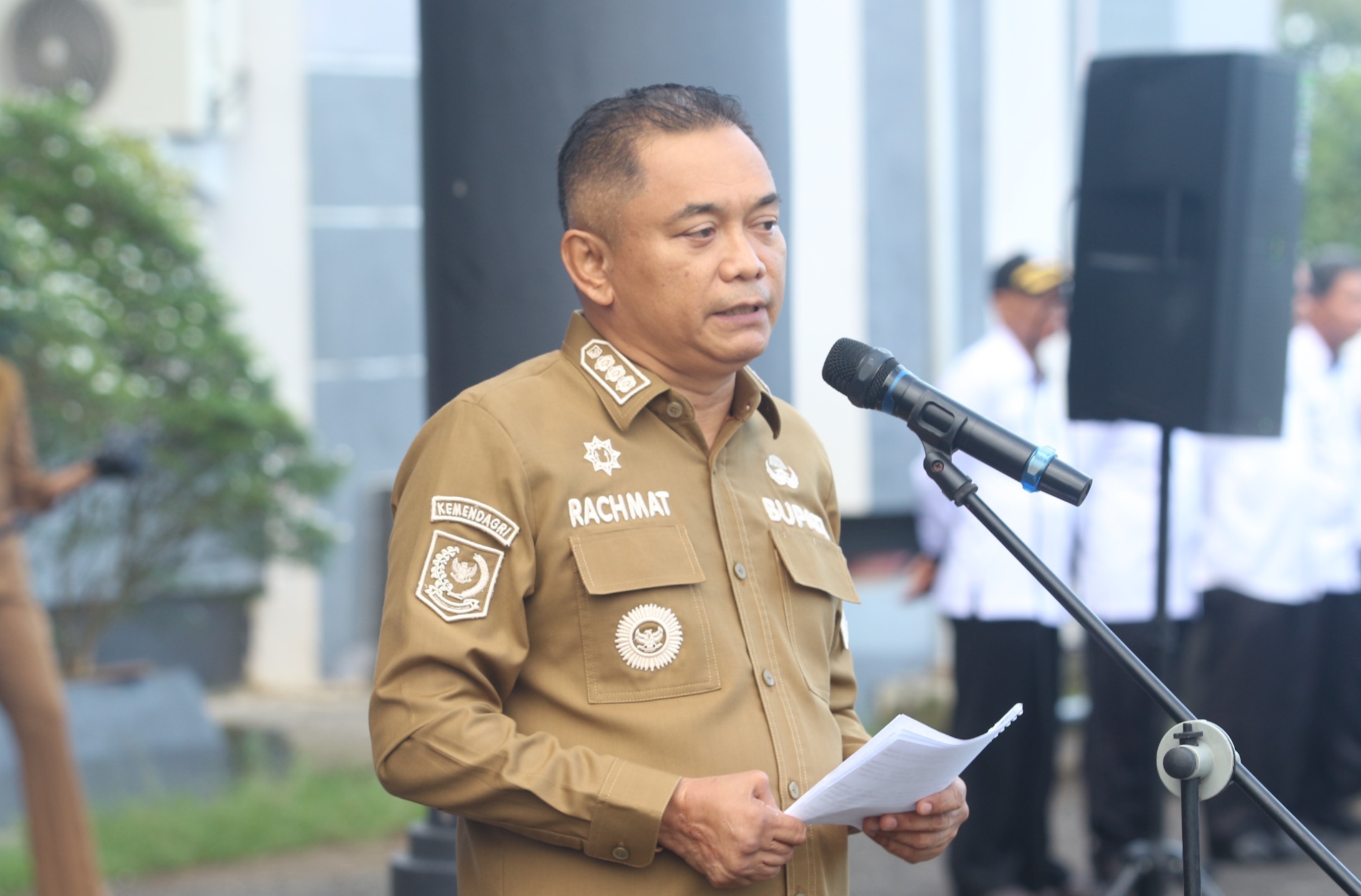 Pemerintah Kebut Pembangunan Jalan, Bupati Bengkulu Tengah Ingatkan Larangan Truk Over Tonase