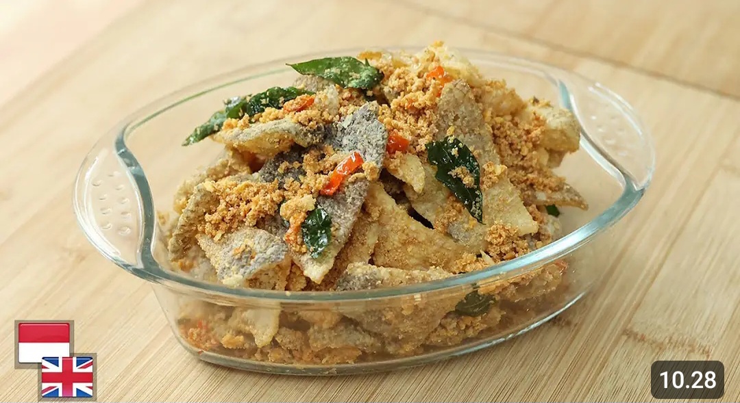 Resep Salted Egg Salmon Skin Ala Chef Devina Hermawan, Gurih dan Renyah Maksimal