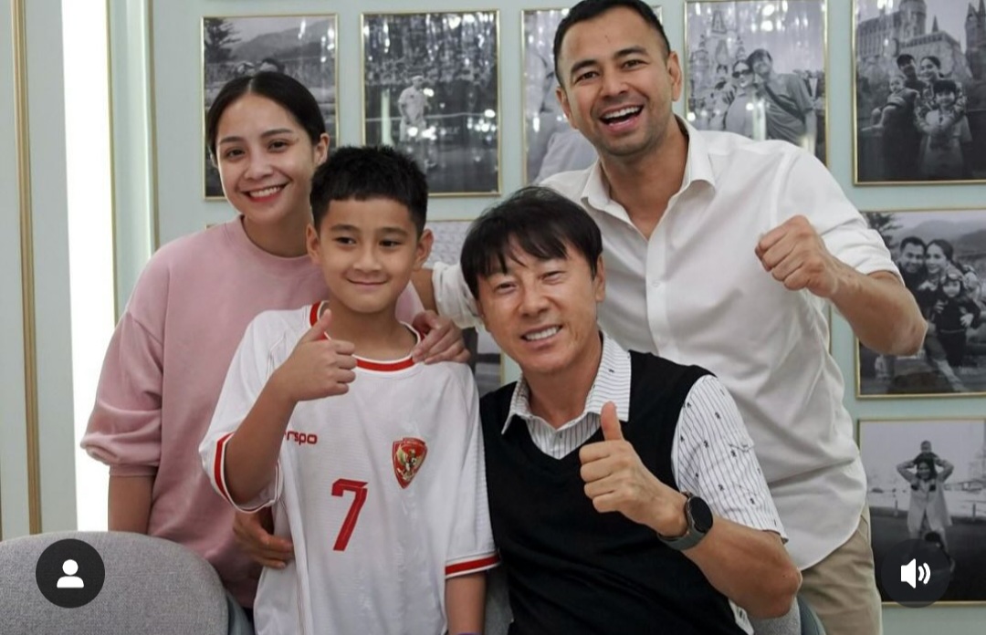 Shin Tae Yong Kunjungi Rumah Andara Raffi Ahmad, Ada Sambutan Hangat dan Bocoran Project Baru